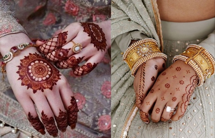 हरतालिका तीज के मौके पर हाथों में लगाएं मेहंदी के ये लेटेस्‍ट डिजाइन - Mehndi  design for Hartalika Teej